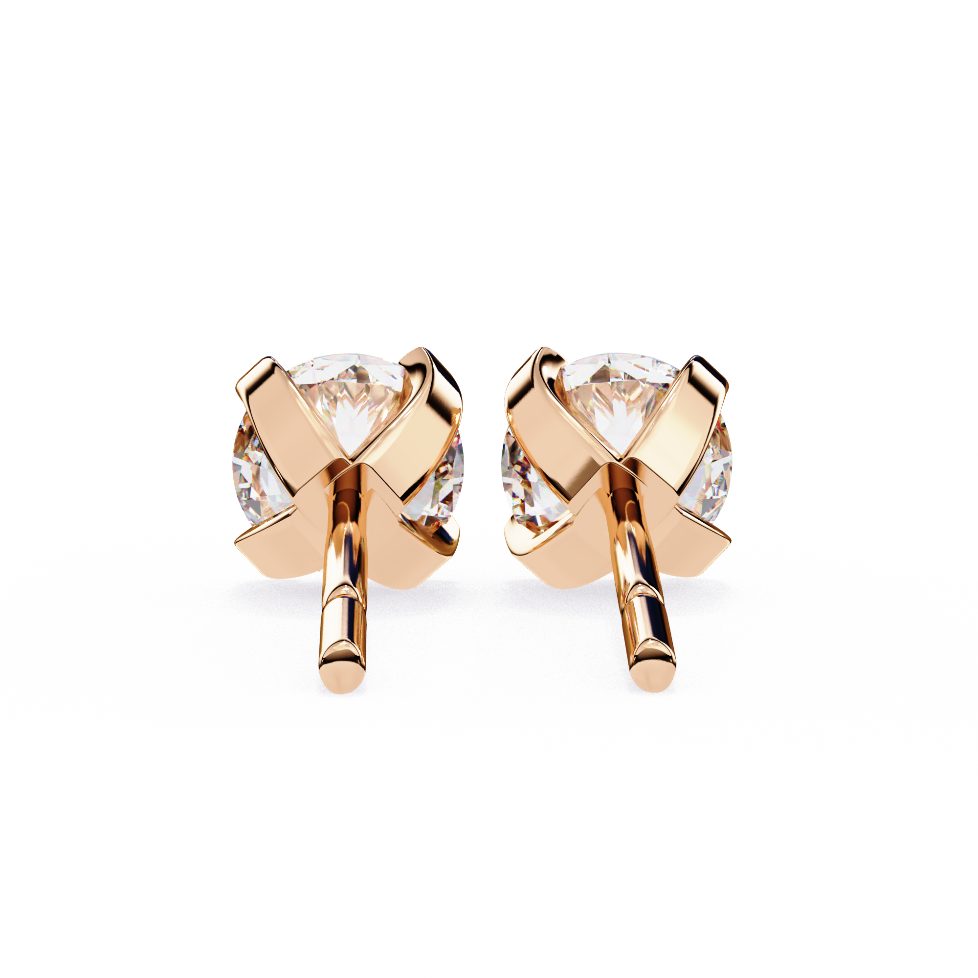 2.57ct Natural Diamond Stud Earrings – Solitairekart